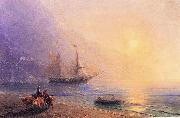 Ivan Aivazovsky Loading Provisions off the Crimean Coast Germany oil painting artist